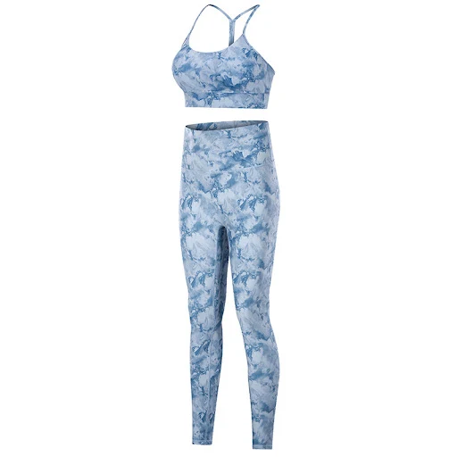 Title 3, Womens Yoga Suit Printed Sports Bra High Waist...