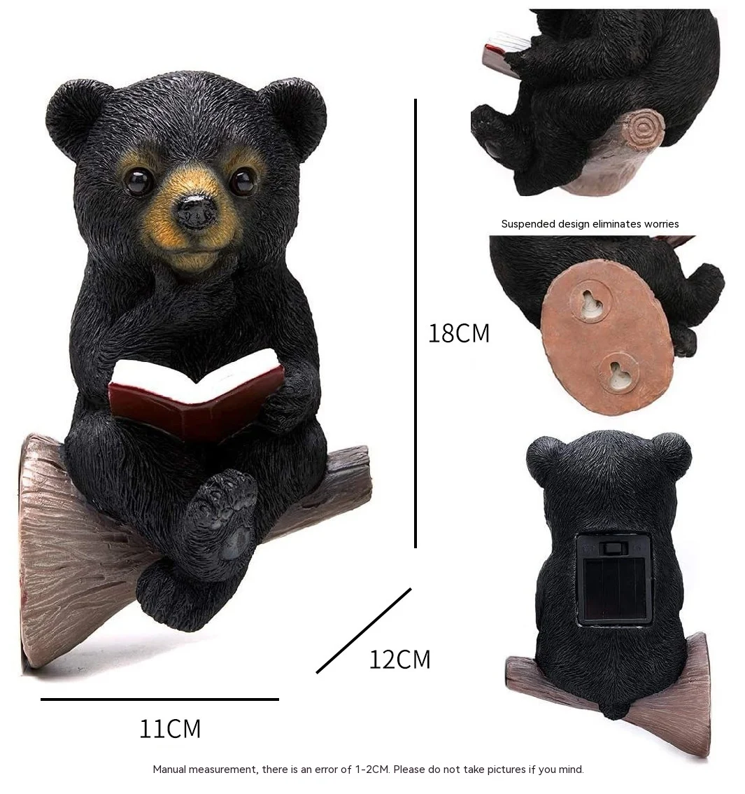 Title 1, Bear Garden Solar Light Ornaments, charming out...