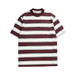 Camiseta Masculina Listrada Vintage Japonesa de Verão Confortável Tecido Leve e Respirável Design Clássico Ideal para o Clima Quente — foto 22
