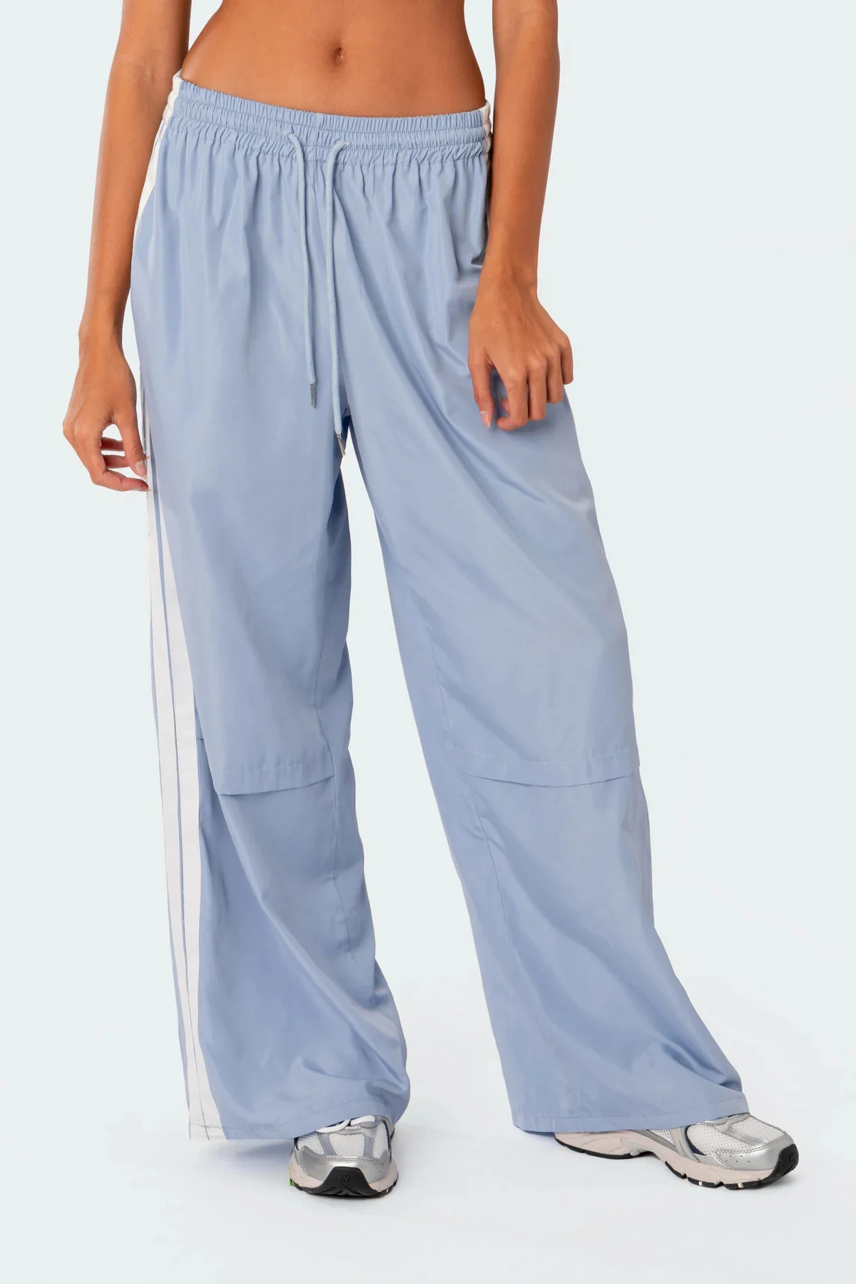 Title 8, Womens Striped Draping Effect Wide-Legged Vers...