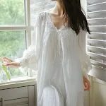 Princess Household Clothes with Bubble Sleeve. Enjoy comfort and elegance at home with these stylish and comfortable bub — photo 1