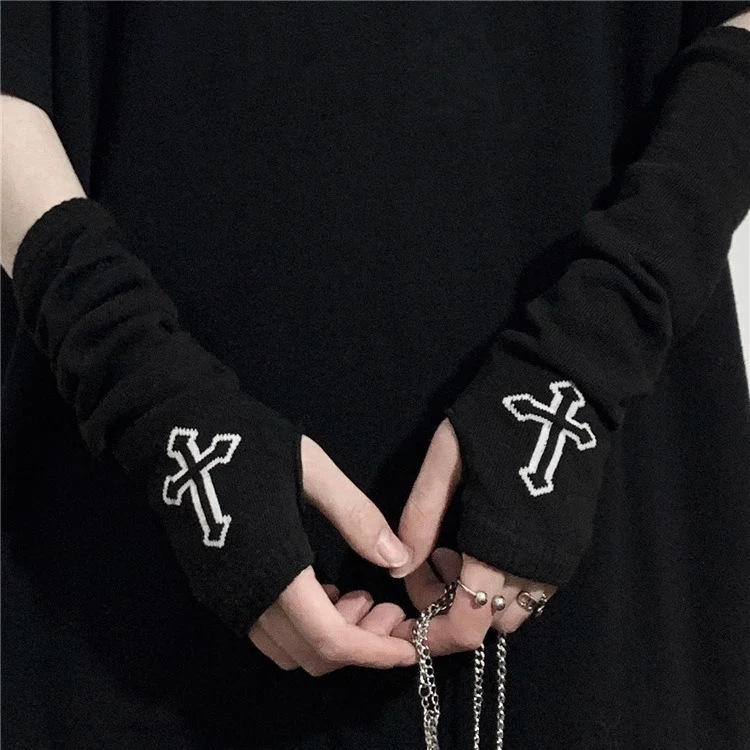 Gothic Punk Oversleeve Women Streetwear Vintage Grunge Elevate Your Street Style with this Unique Accessory, Perfect for — photo 3