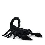 Boneca de pelúcia de escorpião imperador simulado. Brinquedo macio e realista para abraçar e brincar, ideal para crianças. — foto 6