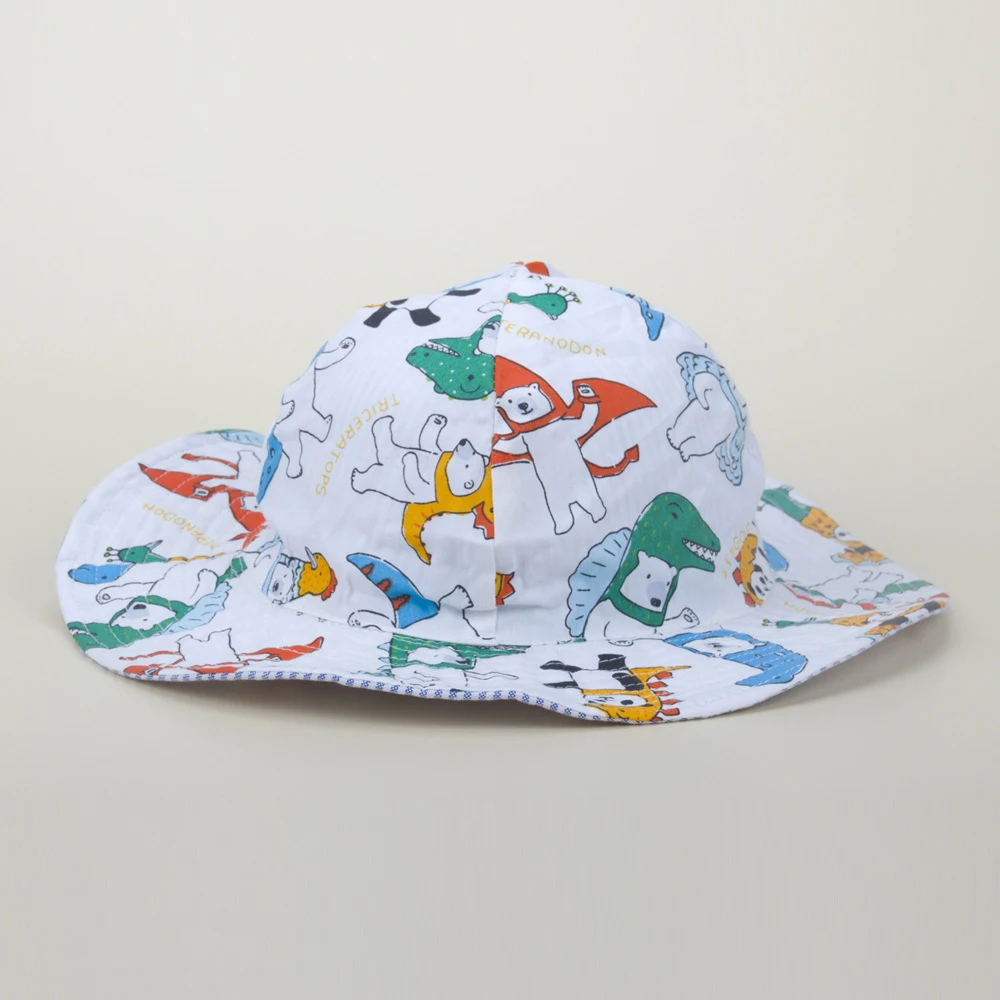 Baby Fisherman Hat Cartoon Animal Pattern for Boys and Girls Printing, Sun Protection, Breathable, Lightweight, Cute Des — photo 18