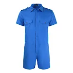 Camisa de uma peça solta com zíper para homens europeus e americanos. Conforto e estilo em uma peça moderna e versátil para diversas ocasiões. — foto 2