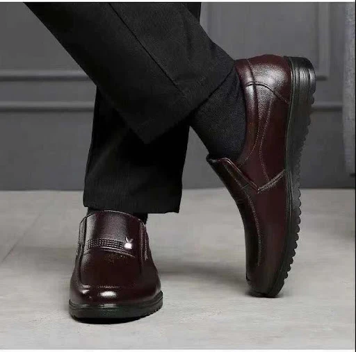 Title 5, Mens fashionable casual breathable leather sho...
