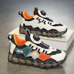 Ademende vrijetijdssportschoenen voor jongens met holle mesh-bovenkant en zachte zool voor hardlopen en spelen — foto 9