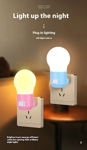 Title 9, Plug-In Bedside Baby Night Feeding Energy-Savin...