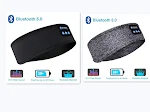 Wireless Bluetooth Sleeping Headphones Headband Thin Soft Elastic Comfortable Music Ear Phones Eye Mask For Side Sleeepe — photo 8