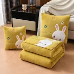 Plush Milk Fiber Pillow Blanket for Ultimate Comfort and Relaxation. Soft, Warm and Perfect for Sleeping or Lounging Any — photo 11