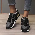 Große Plateau-Schuhe mit runder Zehenpartie und lässigem Mesh. Bequem und stylisch für den Alltag. Bestellen Sie jetzt! — foto 6