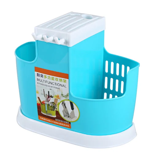 Title 4, Plastic Tableware Sorting Chopstick Cage and Kn...
