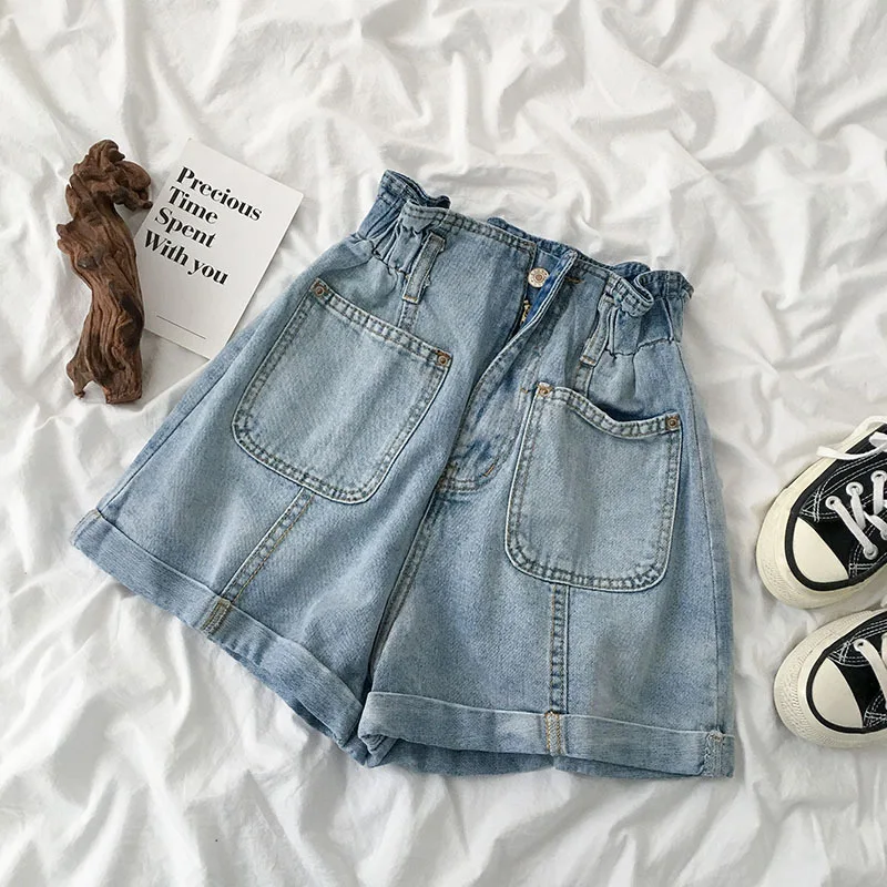 Elastische taille shorts voor dames, perfect voor elke outfit. Comfortabel, veelzijdig en makkelijk te combineren. Ideaal voor een casual en stijlvolle look. — foto 1