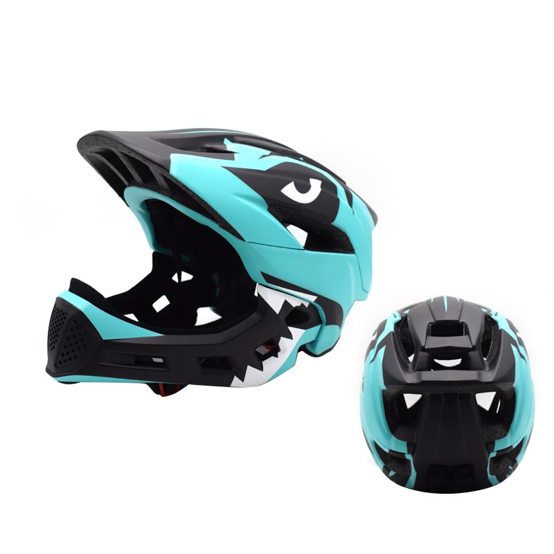Capacete infantil de equilíbrio para bicicleta e patinete proteção facial total esportes ciclismo seguro — foto 2
