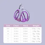 Chest strap purple