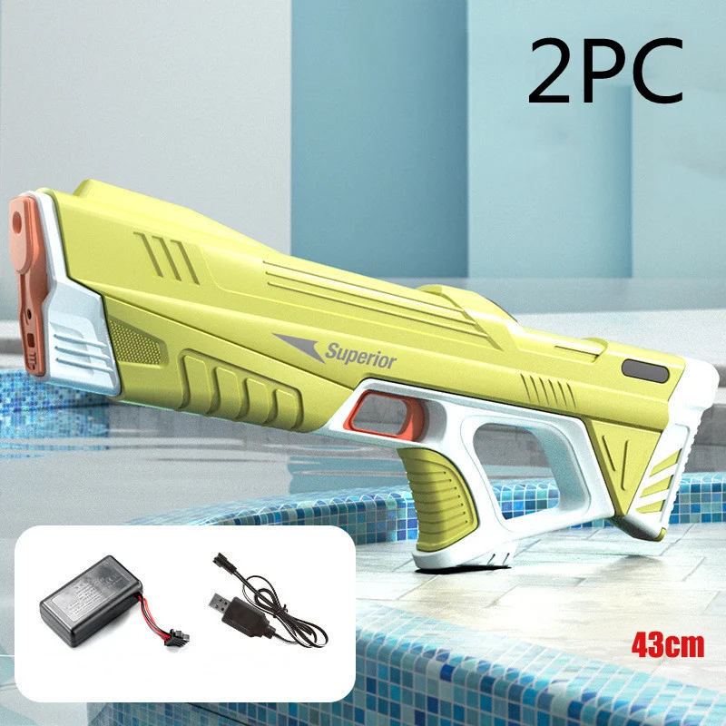 Summer Full Automatic Electric Water Gun Toy with Induction Water Absorption, High-Tech Burst Action, Beach & Outdoor Wa — photo 5