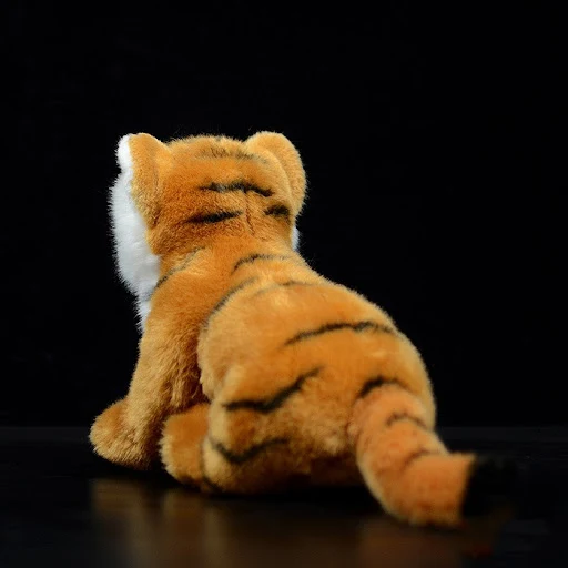 Title 4, Pelúcia de Tigre de Bengala Amarelo de simulaçã...