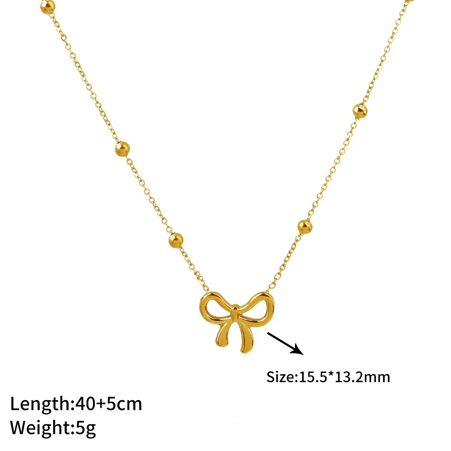 Colar feminino de aço titânio com design de céu estrelado, um acessório elegante e delicado para realçar sua beleza com brilho sutil. — foto 3