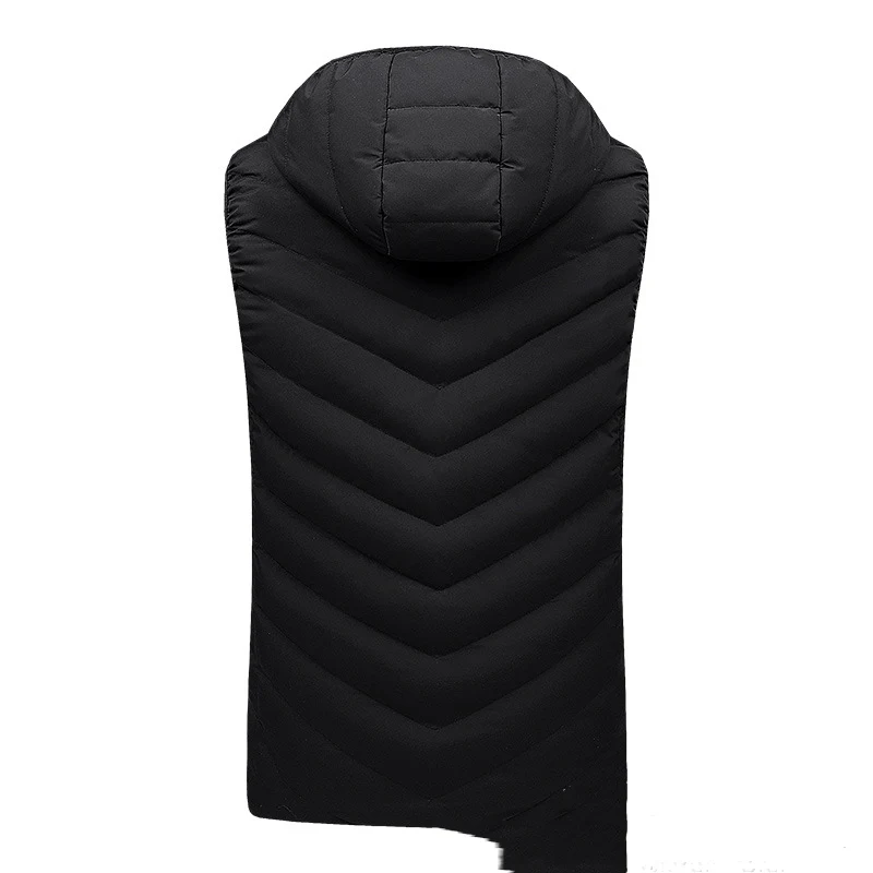 Men's Carbon Fiber Heated Vest Dual Control Vest Instant warmth and comfort Perfect for cold weather and outdoor activit — photo 3
