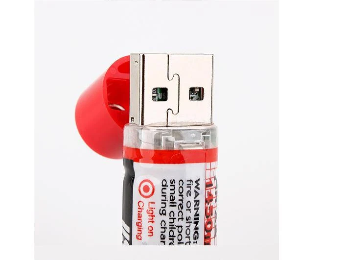 Title 4, 2x USB AA 1450mAh 1.2V Ni-MH Rechargeable Batte...