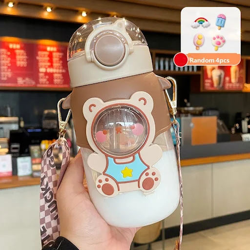 Title 4, High temperature plastic cute small straw drink...