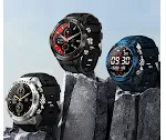 Bluetooth Talk Smart Watch Freqüência cardíaca pressão arterial — foto 2