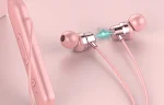 Fone de ouvido G06 Bluetooth sem fio com neckband magnético, à prova d'água. Headset esportivo estéreo para música. Liberdade e conforto. — foto 3