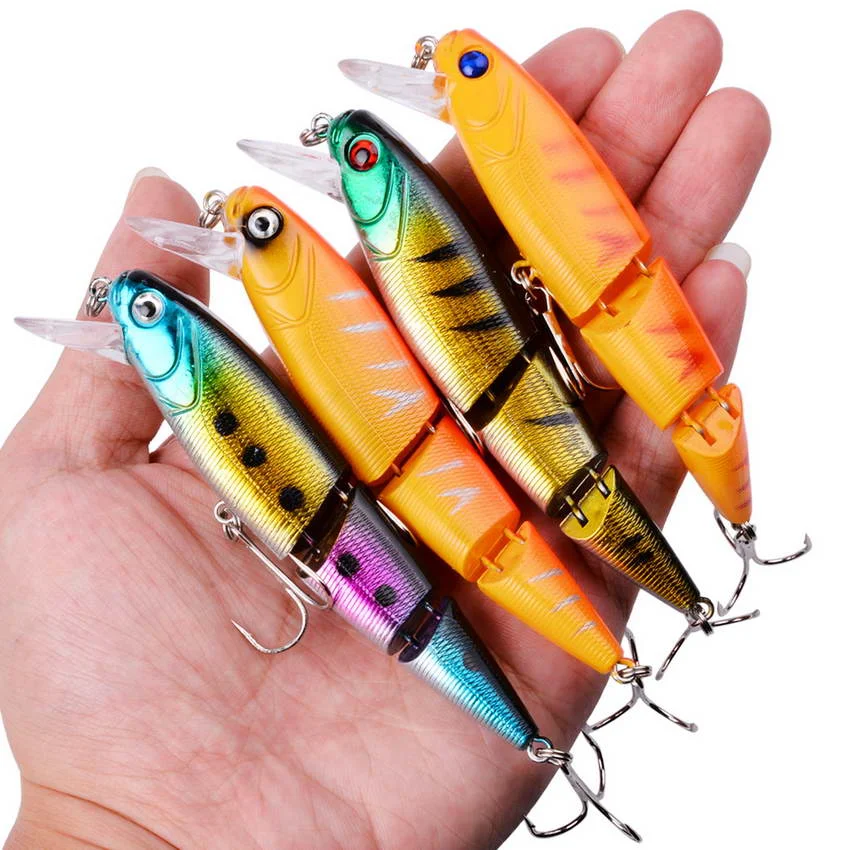 Kit de Iscas de Pesca Hard Bait Mini Minnow Flutuante Swin, perfeito para atrair peixes predadores em rios e lagos. — foto 6