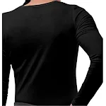 Sivvan Women's Comfort Long Sleeve T-Shirt Underscrub Tee, designed for comfort and layering, breathable fabric, perfect — photo 4