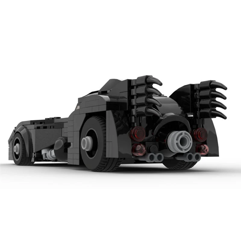 Title 2, Build the iconic 1989 Batmobile with this build...