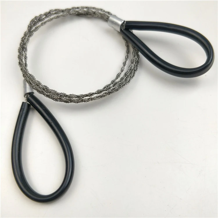 Title 2, Short Stainless Steel Wire Saw with Holster Pul...