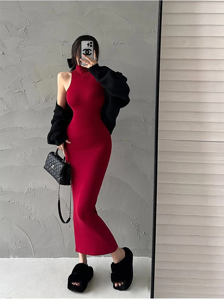 Title 21, Skinny Sleeveless Dress Womens Summer Fashion