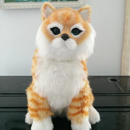 Title 4, Brinquedo de pelúcia elétrico para gatos contro...