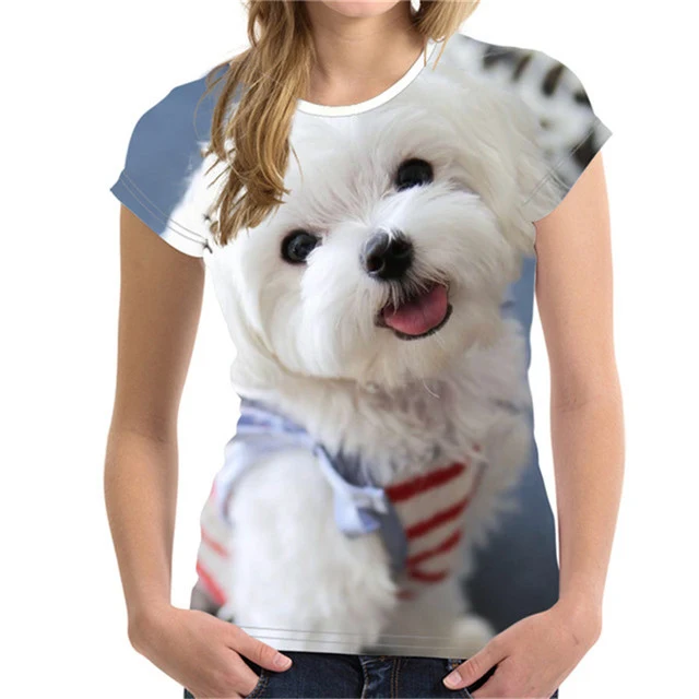Title 15, Fashion Lovely Dog 3D Print Women Ladies Girls ...