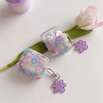 Capas de fone de ouvido personalizadas com flores de desenho animado. Adicione estilo e proteção aos seus fones. Design divertido e único. Compre já! — foto 8