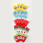 Christmas Pet Dog Socks Santa Claus Elk. Protect your dog's paws and add festive cheer with these adorable holiday socks — photo 1