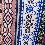 Kadın baskılı hafif İspanyol paça tayt, rahat ve şık, her ortama uyum sağlayan, vücudunuzu saran, stilinizi tamamlayan bir parça. — Fotoğraf 7