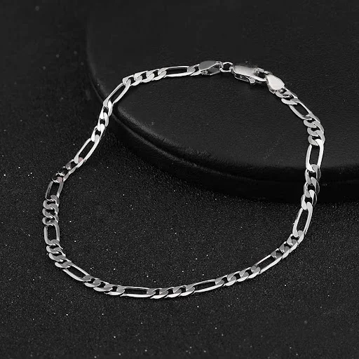 Title 1, Pulseira de prata esterlina S925 para mulheres ...