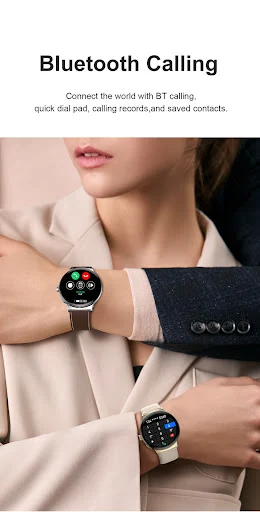 Title 28, Smartwatch com cordão, design de bolso, chamada...