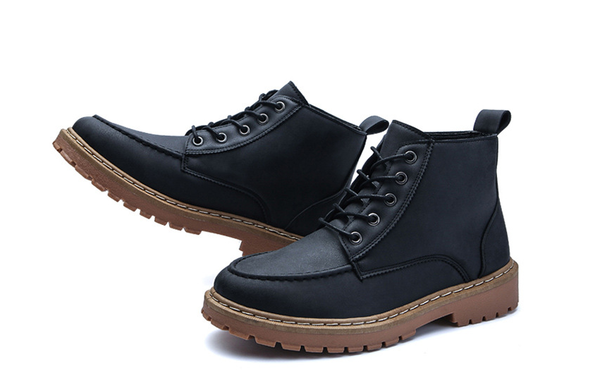 Title 1, Botas Martin Casuais Estilo Vintage para Trabal...