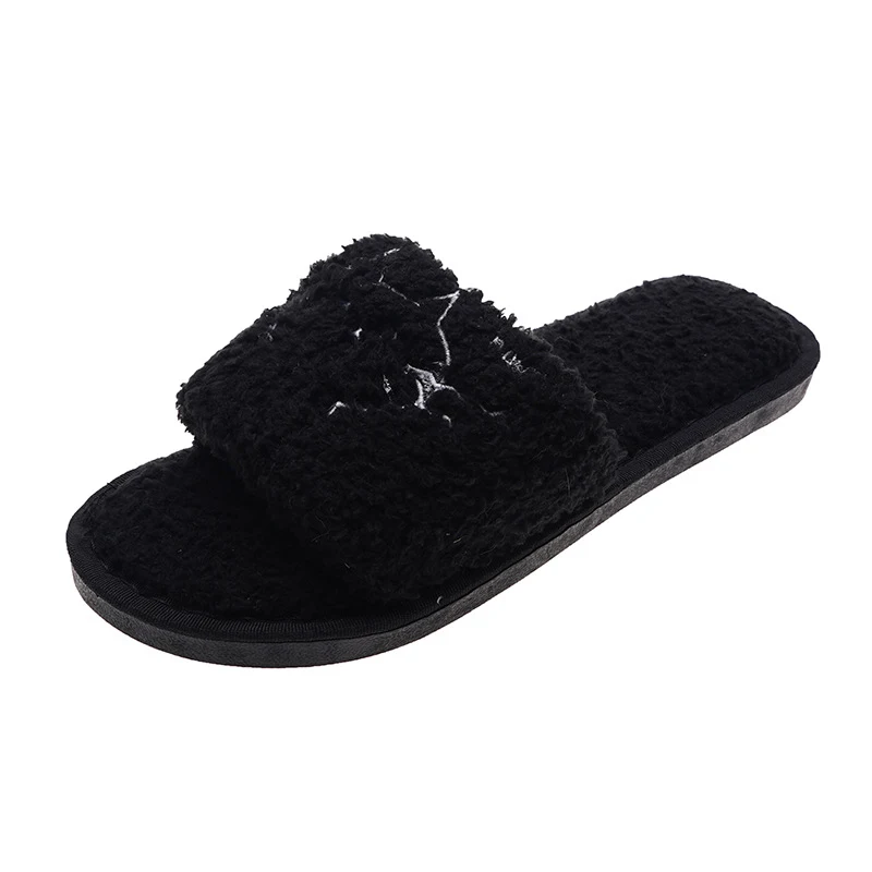Women's Home Cat Flat Warm Flip Flops, perfect for cozy comfort. These slippers are warm, comfortable, and great for rel — photo 4