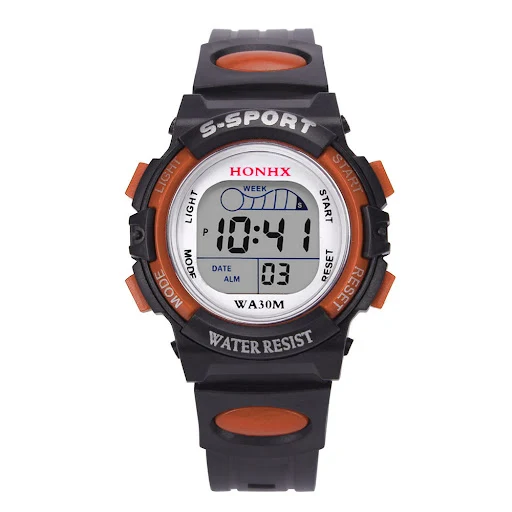 Title 13, Elektronisch sport horloge voor meisjes student...