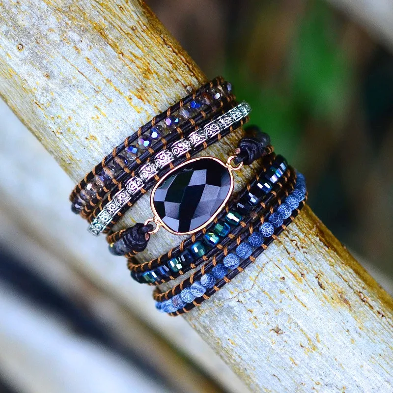Pulseira decorativa de várias camadas de estilo boêmio — foto 1