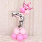Aluminium-Ballons für Geburtstagsfeiern Dekoration für jeden Geburtstag. Einfach aufzublasen, langlebig und perfekt für unvergessliche Momente. — foto 27