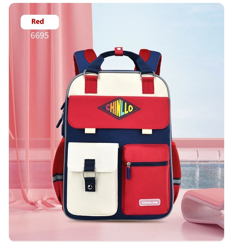 Title 1, Mochila Escolar Leve e Respirável para Alunos d...