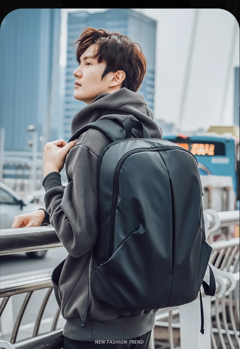 New Men's Fashion Backpack Casual Computer Stylish Design Comfortable and Functional Perfect for Work School Everyday Us — photo 3