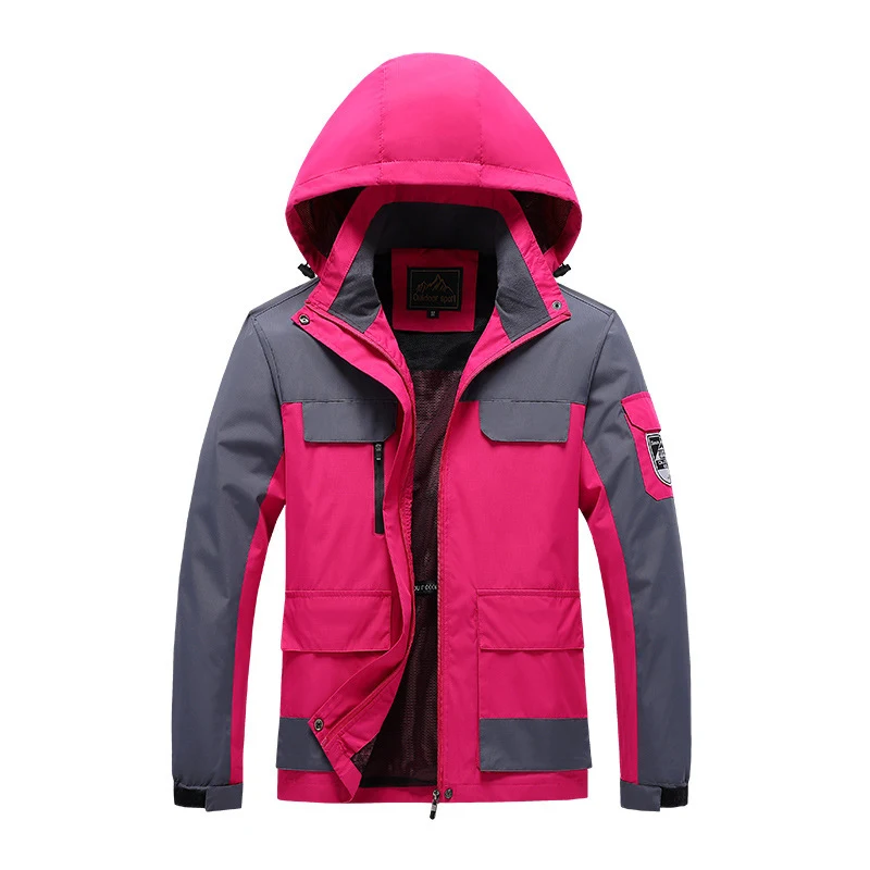 Title 3, Sport- und Freizeit-Wanderjacke mit Kapuze. Was...