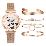 Rose gold with bracelet