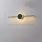A small black