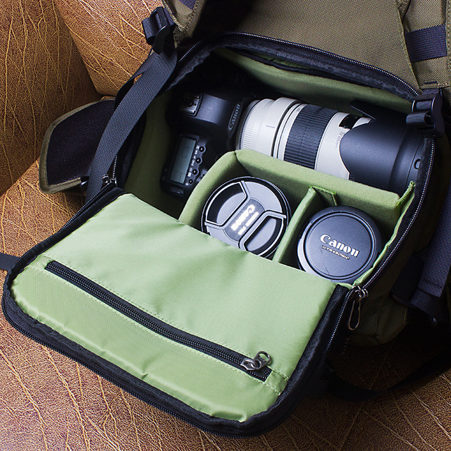 Multifunctional digital photography bag for photographers. Protect your camera, lenses, laptop and accessories. Ideal fo — photo 5